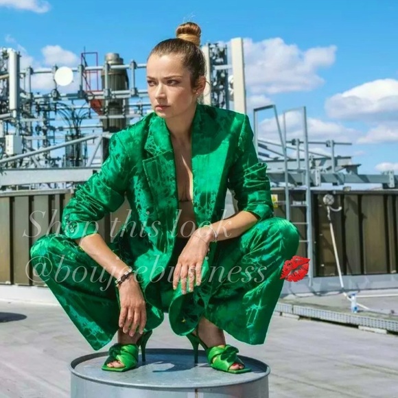 H&M BNWT Jacquard Patterned Blazer - Picture 1 of 16